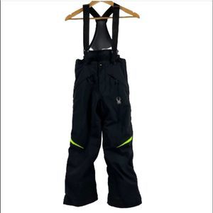 Spyder Black Overall Ski Pants